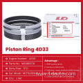 Engine Parts Piston Ring For Mitsubishi 4D33 Me996378